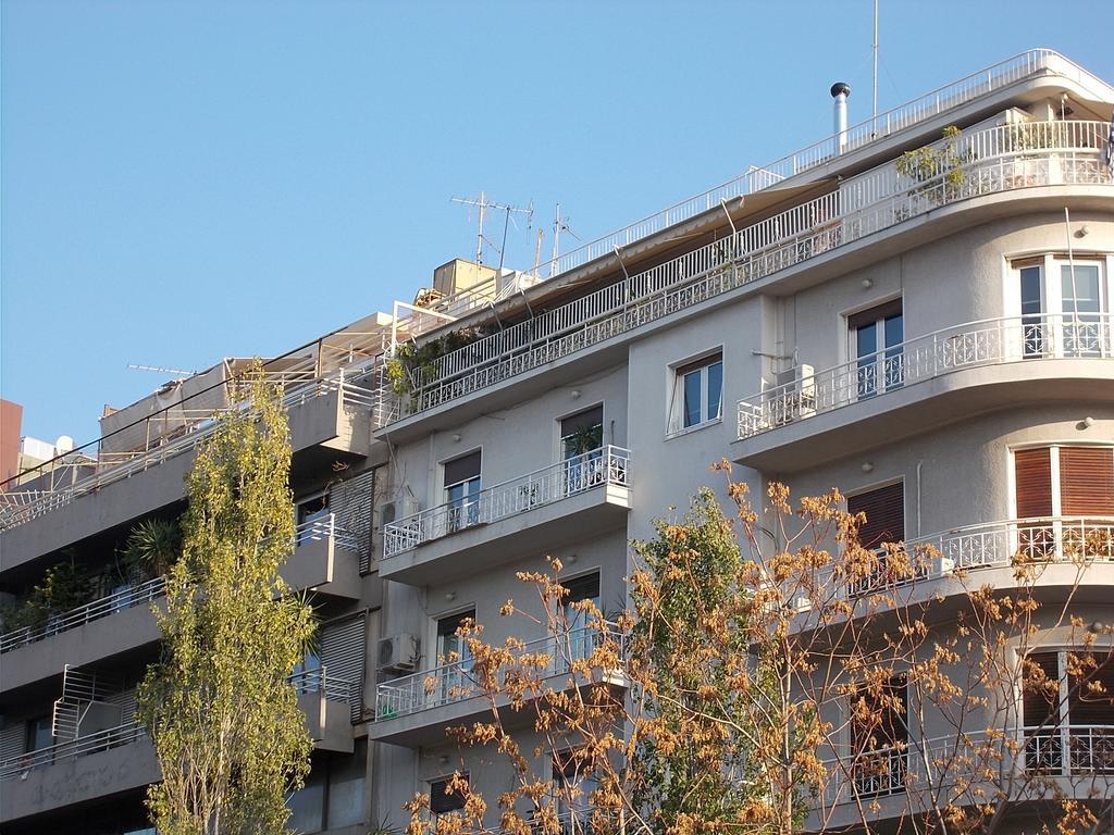 Top Floor Studio Near Metro&View&200Mbps Athén Kültér fotó